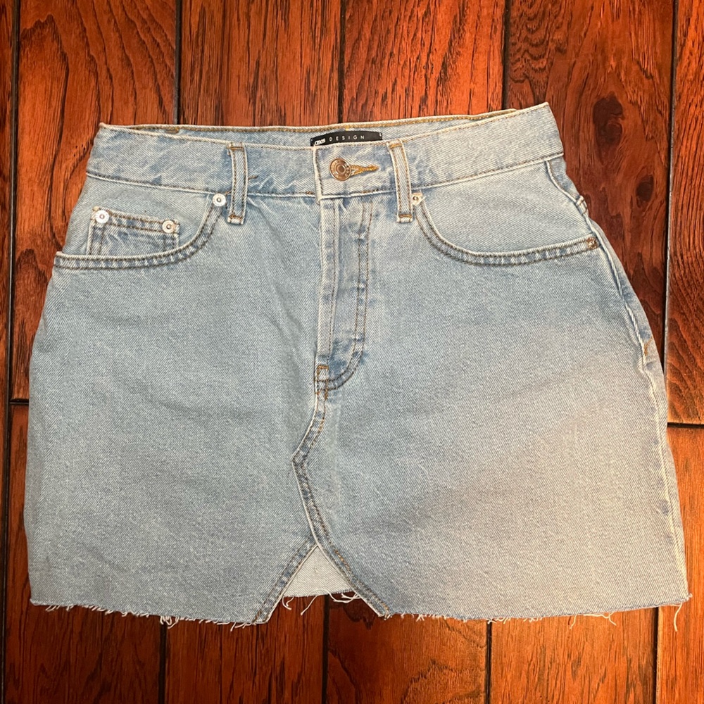 NWOT ASOS Petite Denim Mini Skirt